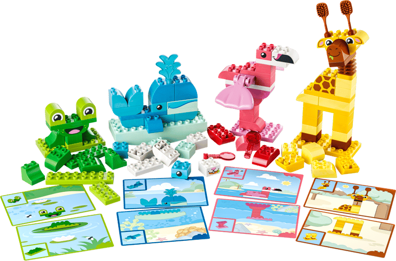 DUPLO TOWN - GIOCO DI COSTRUZIONE DEGLI ANIMALI - 10472 - babykid