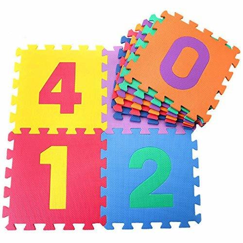 EVA NUMERI 10PZ 30X30CM - babykid