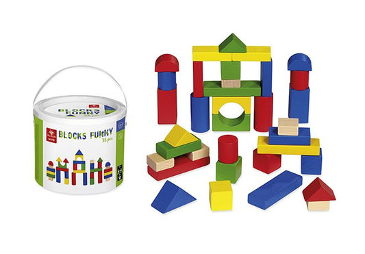 FUNNY BLOCKS 35 PZ. - babykid