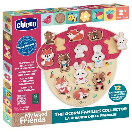 GIOCO GHIANDA SET COLLEZIONE - babykid