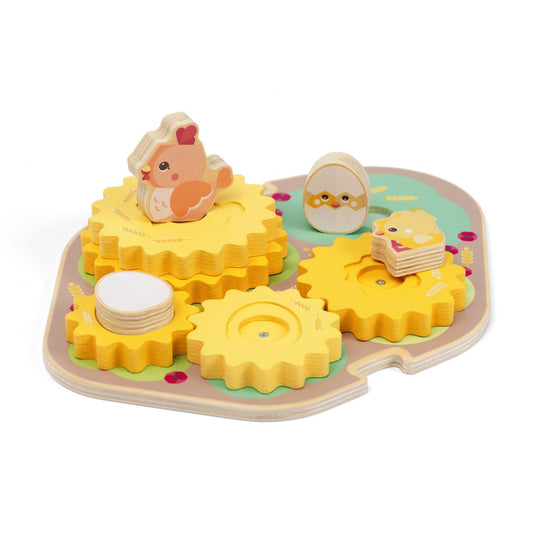 GIOCO LEGNO PAGLIAIO DEI PULCINI - babykid