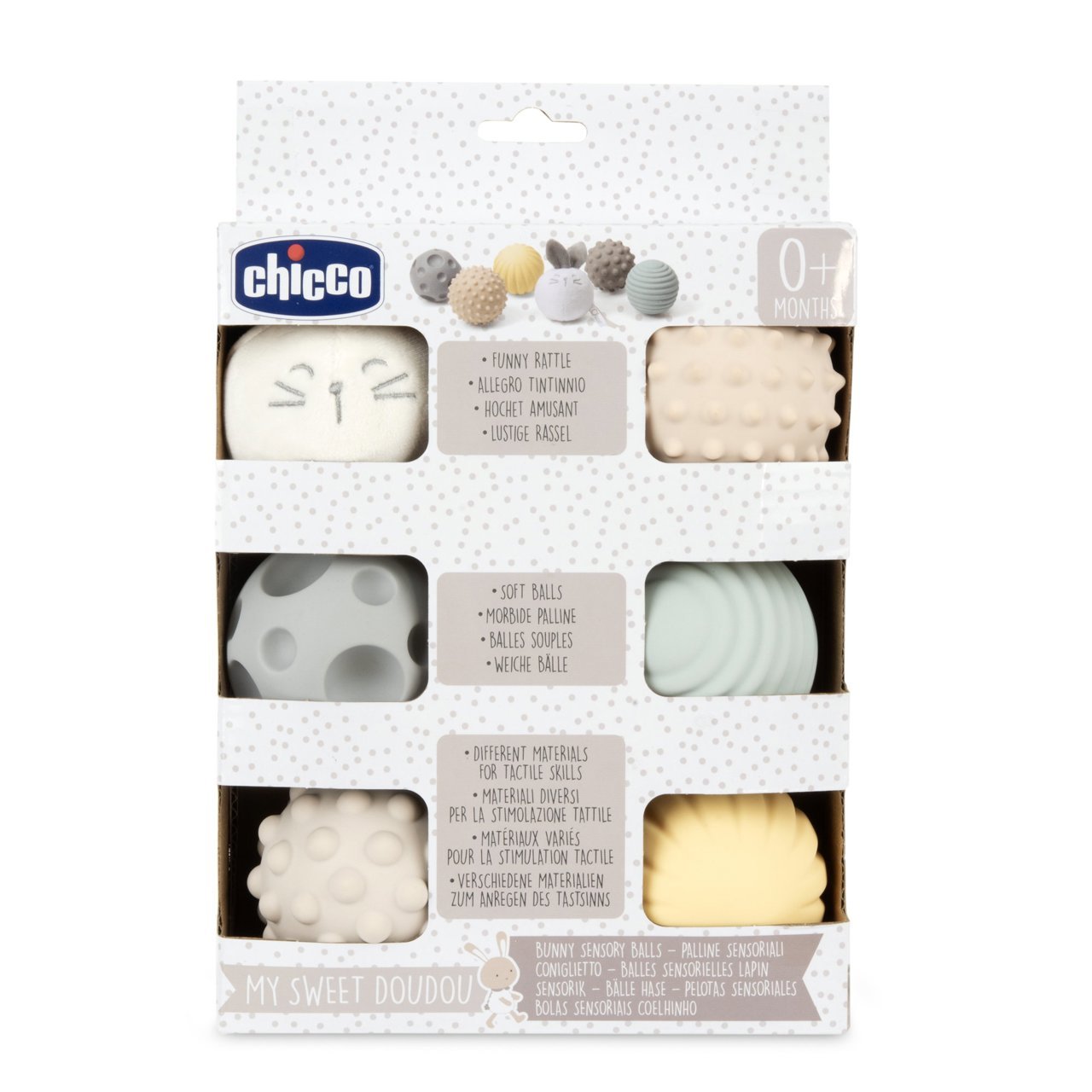 GIOCO MSD PALLINE SENSORIALI CONIGLIETTO - babykid