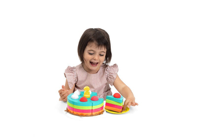 GIOCO S2P TORTA ARCOBALENO - babykid
