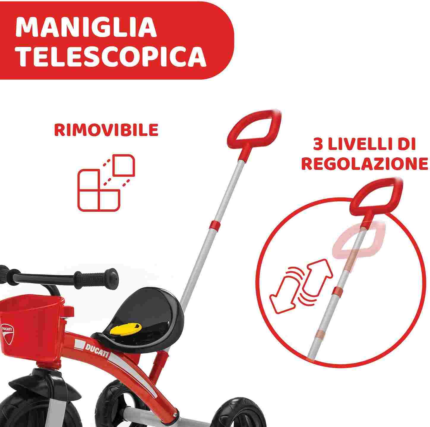 GIOCO TRICICLO U - GO DUCATI - babykid