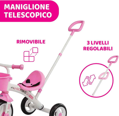 GIOCO TRICICLO U - GO ROSA - babykid