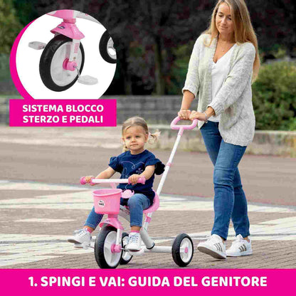 GIOCO TRICICLO U - GO ROSA - babykid