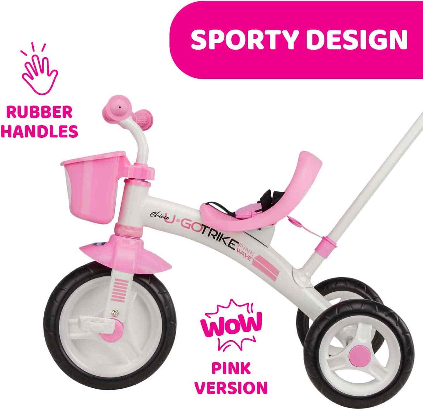 GIOCO TRICICLO U - GO ROSA - babykid