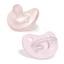 GOMMOTTO SILICONE ROSA 2 - 6M 2PCS - babykid