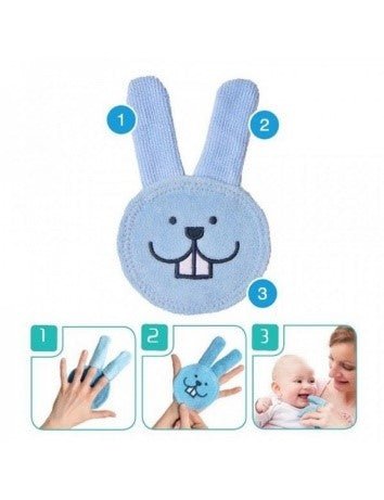 GUANTO IGIENE ORALE RABBIT - babykid