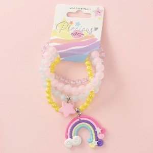 HAPPY RAINBOW BRACCIALE 4 PZ. - babykid