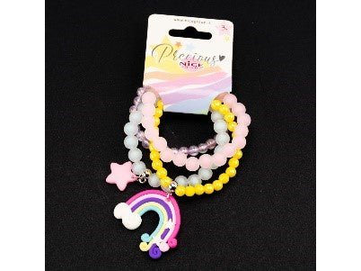 HAPPY RAINBOW BRACCIALE 4 PZ. - babykid