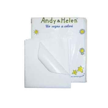 INCERATO CULLA CON ANGOLI ELASTICIZZATI IN TESSUTO DI COTONE MISURA 50x100 cm - babykid