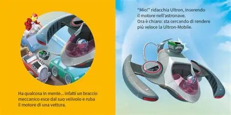 IRON MAN I LIBROTTINI - babykid