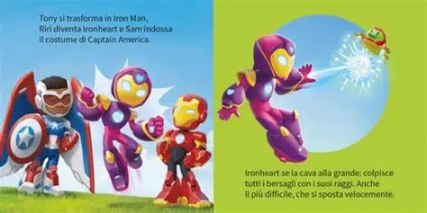 IRON MAN I LIBROTTINI - babykid