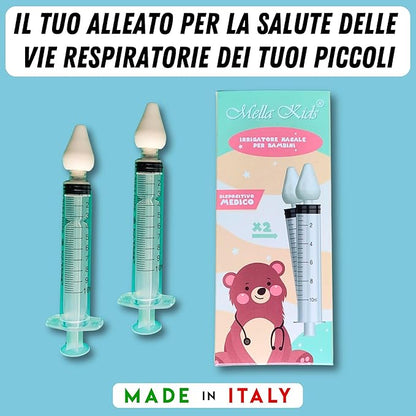 IRRIGATORE NASALE A SIRINGA - babykid