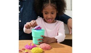 KINETIC SAND SQUISH BLOSSOM FIORE CHE SBOCCIA - babykid
