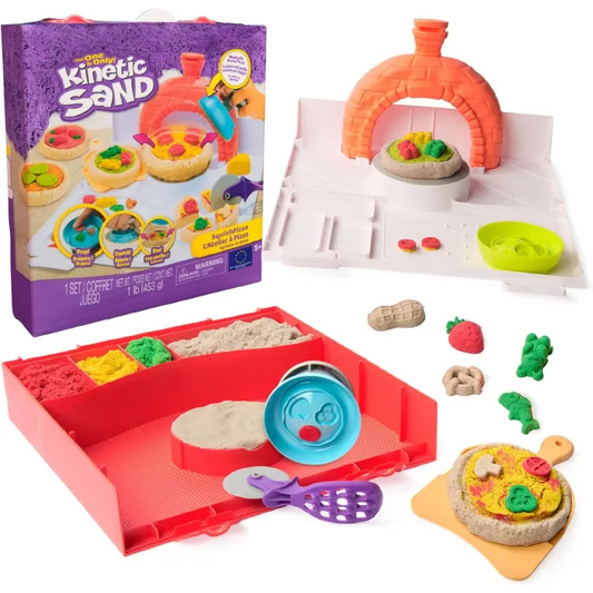 KINETIC SAND SQUISH PIZZA - babykid