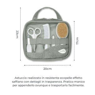 KIT IGIENE REGALO SAGE GREEN - babykid