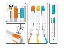 Set di evidenziatori LEGO 2.0 - 3 pezzi - babykid