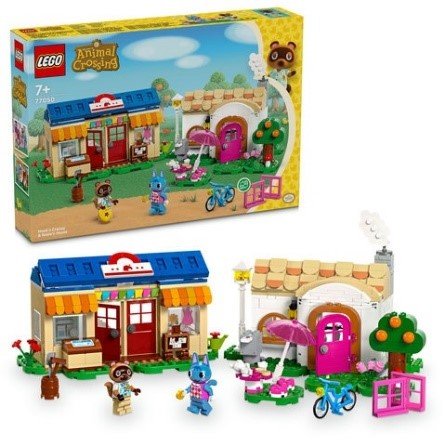 LEGO ANIMAL CROSSING - BOTTEGA DI NOOK E CASA DI GRINFIA - 77050 - babykid