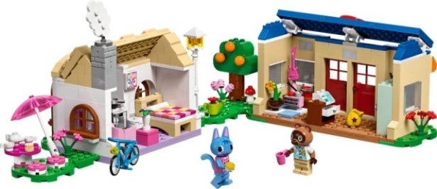 LEGO ANIMAL CROSSING - BOTTEGA DI NOOK E CASA DI GRINFIA - 77050 - babykid