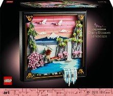 LEGO - ART - PAESAGGIO GIAPPONESE CON CILIEGI FIORITI - 31218 - babykid