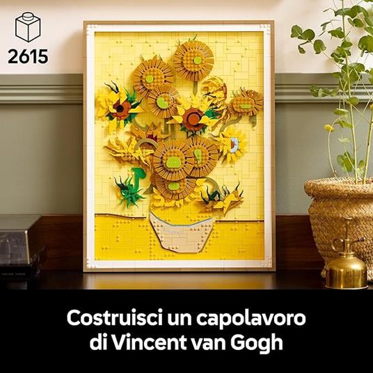 LEGO ART - VINCENT VAN GOGH GIRASOLI - 31215 - babykid