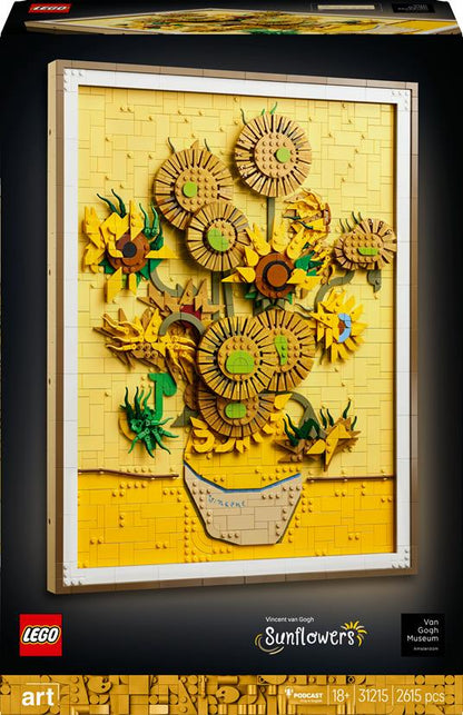 LEGO ART - VINCENT VAN GOGH GIRASOLI - 31215 - babykid