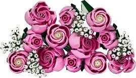 LEGO - BOTANICALS - BOUQUET DI ROSE ROSA - 10374 - babykid
