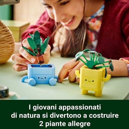 LEGO - BOTANICALS - PIANTINE FELICI - 10349 - babykid