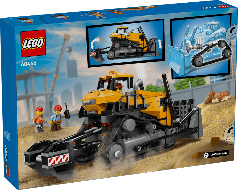 LEGO - CITY BIG VEHICLES - BULLDOZER GIALLO - 60466 - babykid