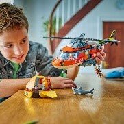 LEGO - CITY EXPLORATION - ELICOTTERO DELLA GUARDIA COSTIERA - 60503 - babykid