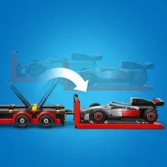 LEGO CITY FORMULA 1 - DISPLAY TRUCK F1 CON AUTO DA CORSA AUDI F1 - 60493 - babykid