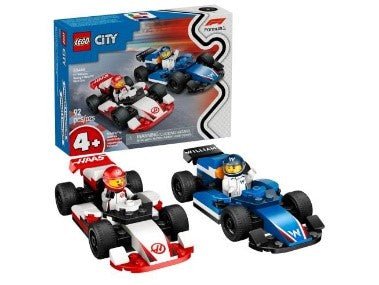 LEGO - CITY FORMULA 1 - MONOPOSTO WILLIAMS RACING E HAAS F1 - 60464 - babykid
