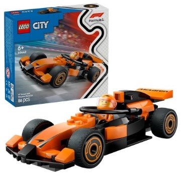 LEGO - CITY FORMULA 1 - PILOTA E MONOPOSTO MCLAREN F1 - 60442 - babykid