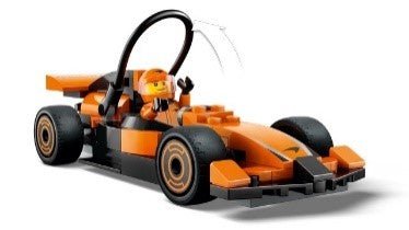LEGO - CITY FORMULA 1 - PILOTA E MONOPOSTO MCLAREN F1 - 60442 - babykid