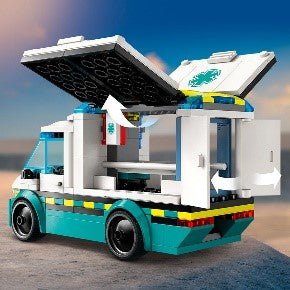 LEGO - CITY GREAT VEHICLES - AMBULANZA DI EMERGENZA - 60451 - babykid