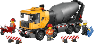 LEGO - CITY GREAT VEHICLES - BETONIERA - 60478 - babykid