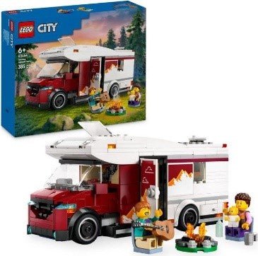 LEGO - CITY GREAT VEHICLES - CAMPER VAN DELLE VACANZE D’AVVENTURA - 60454 - babykid
