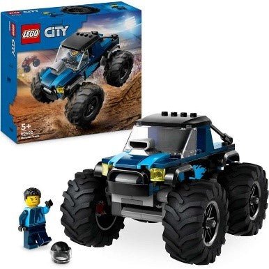 LEGO - CITY GREAT VEHICLES - MONSTER TRUCK BLU - 60402 - babykid