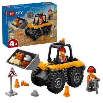 LEGO CITY GREAT VEHICLES - PALA GOMMATA GIALLA - 60450 - babykid