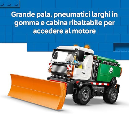 LEGO - CITY GREAT VEHICLES - SPAZZANEVE - 60490 - babykid