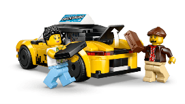 LEGO - CITY GREAT VEHICLES - TAXI GIALLO - 60487 - babykid