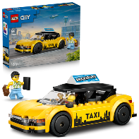LEGO - CITY GREAT VEHICLES - TAXI GIALLO - 60487 - babykid