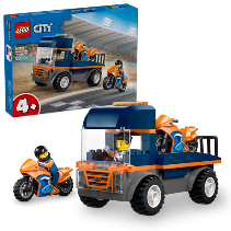 LEGO - CITY GREAT VEHICLES - TRASPORTATORE DI MOTO - 60491 - babykid