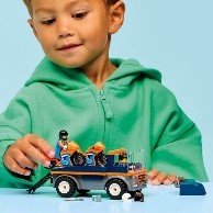 LEGO - CITY GREAT VEHICLES - TRASPORTATORE DI MOTO - 60491 - babykid