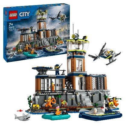 LEGO - CITY POLICE - PRIGIONE SULL’ISOLA DELLA POLIZIA - 60419 - babykid
