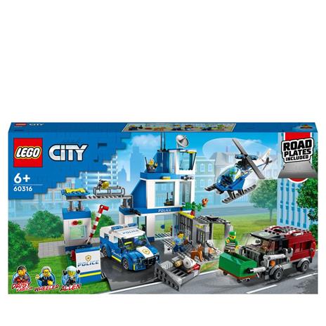 LEGO - CITY POLICE - STAZIONE DI POLIZIA - 60316 - babykid