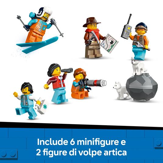 LEGO CITY TRAINS - TRENO ESPRESSO ARTICO DEGLI ESPLORATORI - 60470 - babykid