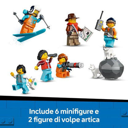 LEGO CITY TRAINS - TRENO ESPRESSO ARTICO DEGLI ESPLORATORI - 60470 - babykid